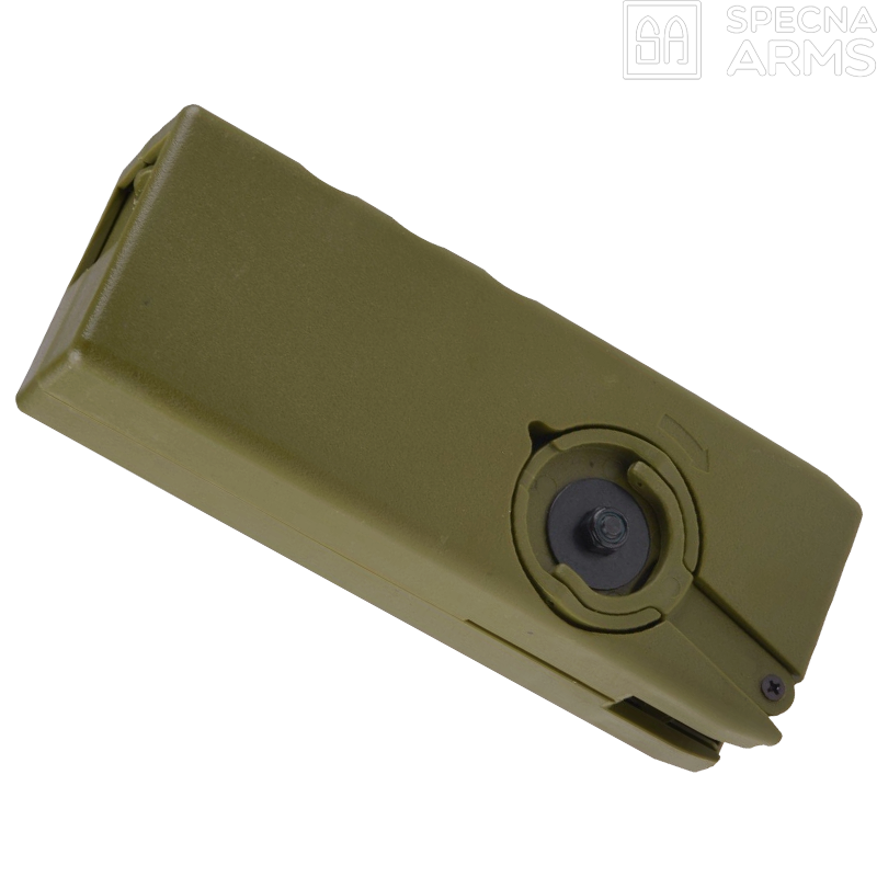 SPECNA ARMS - Speedloader 1000 billes pour chargeur M4 AEG, Olive Drab