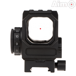 AIM-O - Viseur point rouge EG1 MOA, Noir pour Airsoft