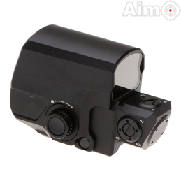 AIM-O - Viseur point Rouge et vert LCO, Noir pour Airsoft