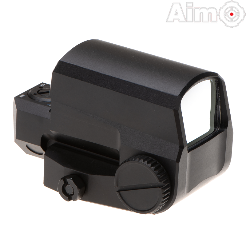 AIM-O - Viseur point Rouge et vert LCO, Noir pour Airsoft