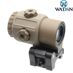 WADSN - Magnifier style G43, Zoom x3, Quick Detach, Dark Earth