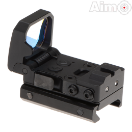 AIM-O - Viseur point rouge FlipDot reflex, Noir