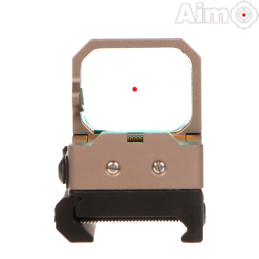 AIM-O - Viseur point rouge FlipDot reflex, Dark Earth