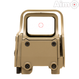 AIM-O - Viseur point rouge et vert XPS 2-0, Dark Earth, Quick Detach