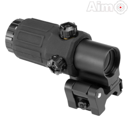 AIM-O - Magnifier style G33, Zoom x3, Noir