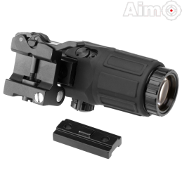 AIM-O - Magnifier style G33, Zoom x3, Noir