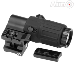 AIM-O - Magnifier style G33, Zoom x3, Noir