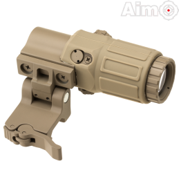 AIM-O - Magnifier Style G33, Zoom x3 Dark Earth, Airsoft