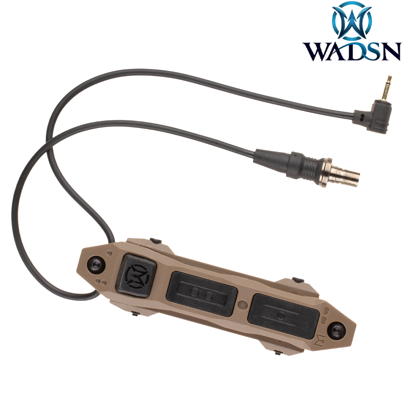 WADSN - Contacteur déporté augmented pressure M300, M600, 2.5mm PEQ15, DBAL, Dark Earth