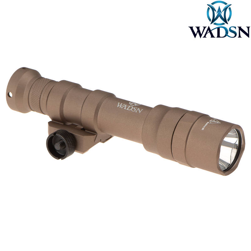 WADSN - Lampe Tactique SCOUT LIGHT M600DF Dark Earth, 1400 Lumens