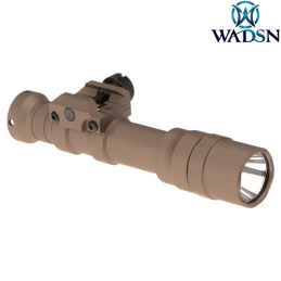 WADSN - Lampe Tactique SCOUT LIGHT M600DF Dark Earth, 1400 Lumens