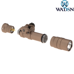 WADSN - Lampe Tactique SCOUT LIGHT M600DF Dark Earth, 1400 Lumens