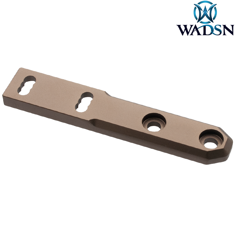 WADSN - Support de montage Keymod & M-Lok, noir pour M600, M600, Dark Earth