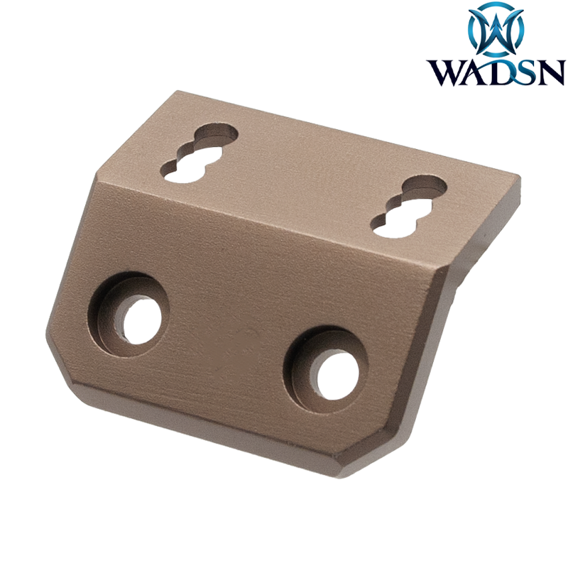 WADSN - Support déporté 45 ° Keymod & M-Lok pour M300, M600, Dark Earth