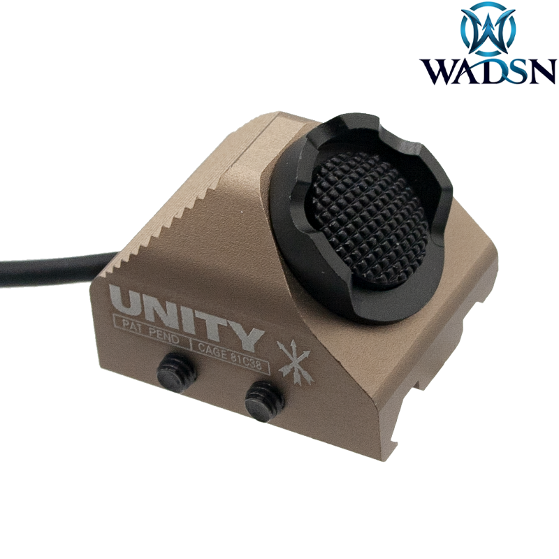 WADSN - Contacteur déporté Unity, RIS Picatinny pour M300, M600, Dark Earth