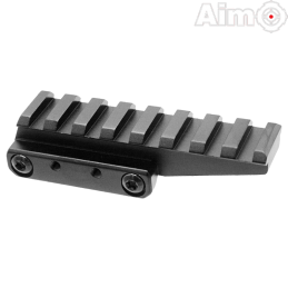 AIM-O - Rail de montage, Optic Riser, Noir