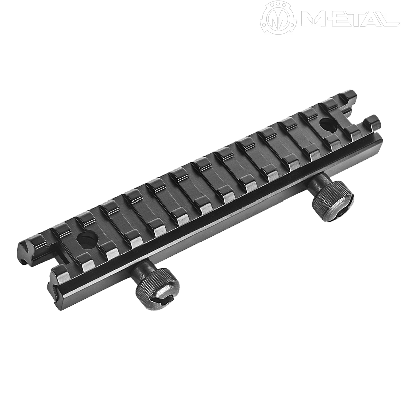 METAL - Réhausse de rail RIS Picatinny, 14 Slot, Low Profile