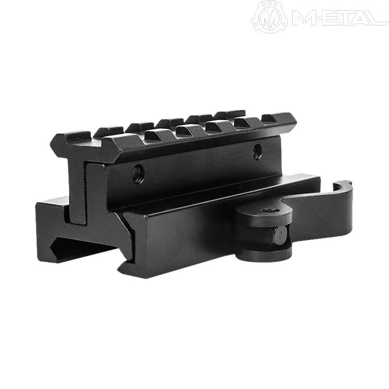 METAL - Réhausse de rail RIS QD ajustable, 5 Slot