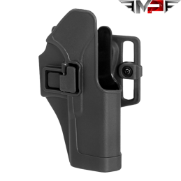 MP - Holster rigide CQC type SERPA pour G17, Noir