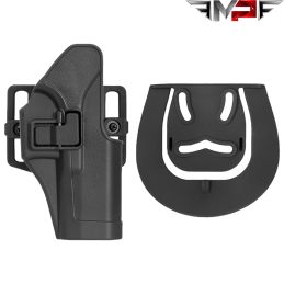 MP - Holster rigide CQC type SERPA pour G17, Noir