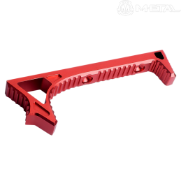 METAL - Poignée angulaire LINK CURVED CNC M-LOK, rouge