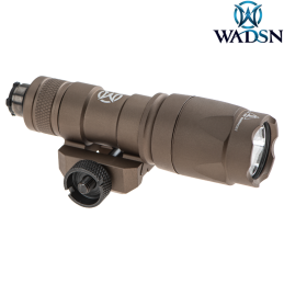 WADSN - Lampe tactique Mini SCOUT LIGHT Dual Fonction M300A, Dark Earth