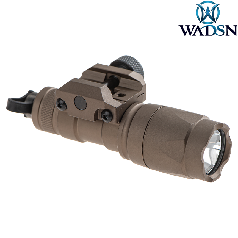 WADSN - Lampe tactique Mini SCOUT LIGHT Dual Fonction M300A, Dark Earth