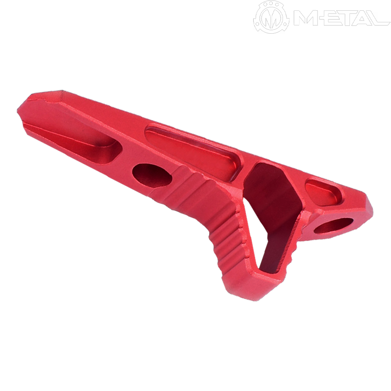 METAL - Hand stop angulaire pour M-Lok et Keymod, rouge