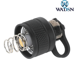 WADSN - Rear cap pour lampes tactiques M300, M600, noir Airsoft