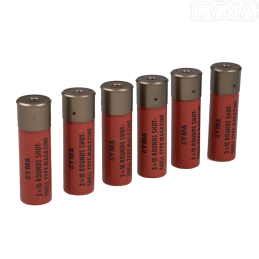 CYMA - Pack de 6 cartouches pour shotgun Airsoft, 30 Billes