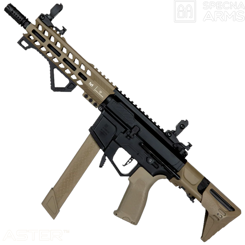 SPECNA ARMS - Réplique SA-X02 EDGE™ 2.0, MOSFET GATE, Strike Industries™, Half-Tan