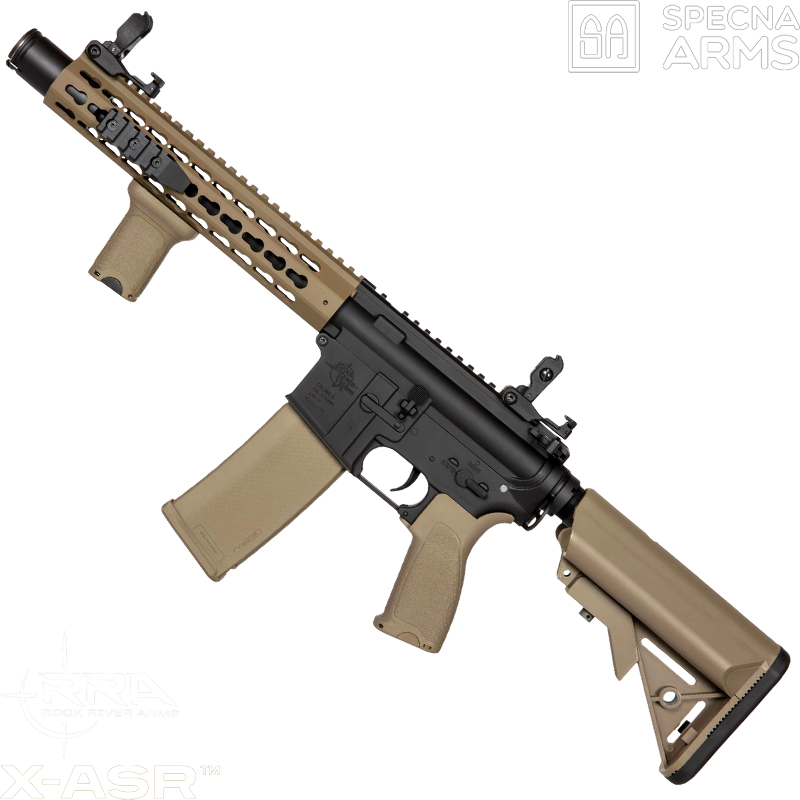 SPECNA ARMS - Réplique SA-E07 EDGE™ X-ASR™,  Half Tan, Rock River Arms™, Airsoft