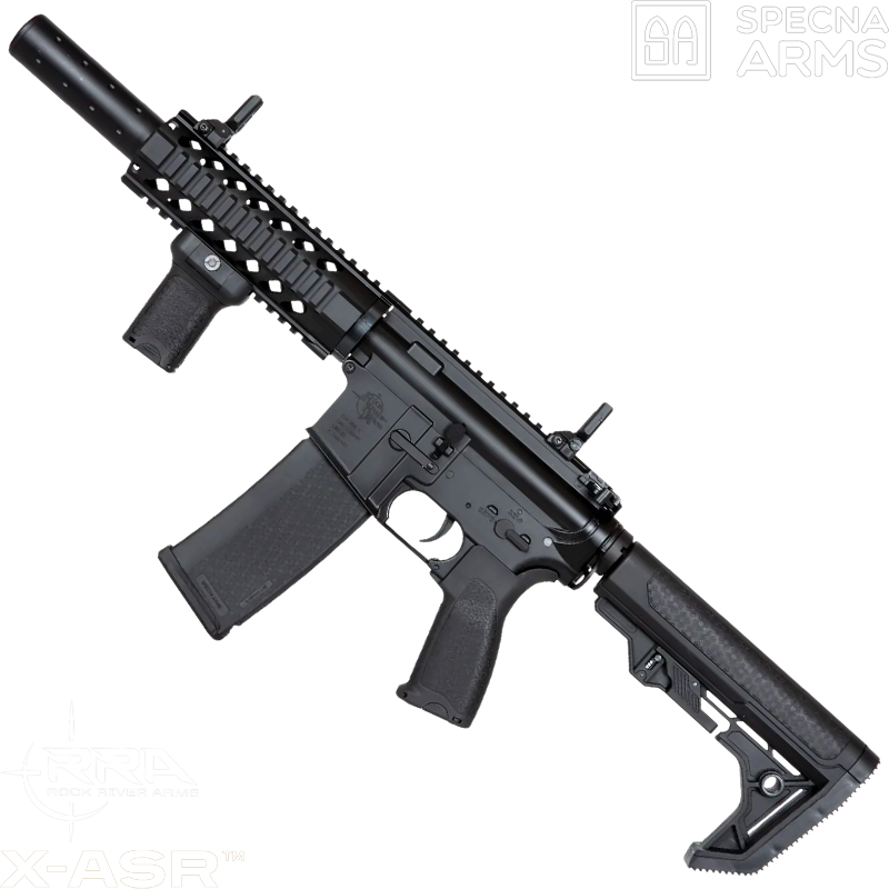 SPECNA ARMS - Réplique SA-E11-L, Light OPS, EDGE™ X-ASR™, Rock River Arms™, Noir