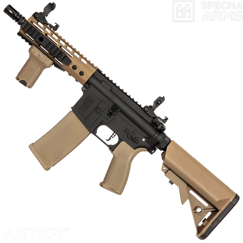 SPECNA ARMS - Réplique SA-E12 EDGE™ 2.0 ASTER™, Keymod, Half Tan, Airsoft