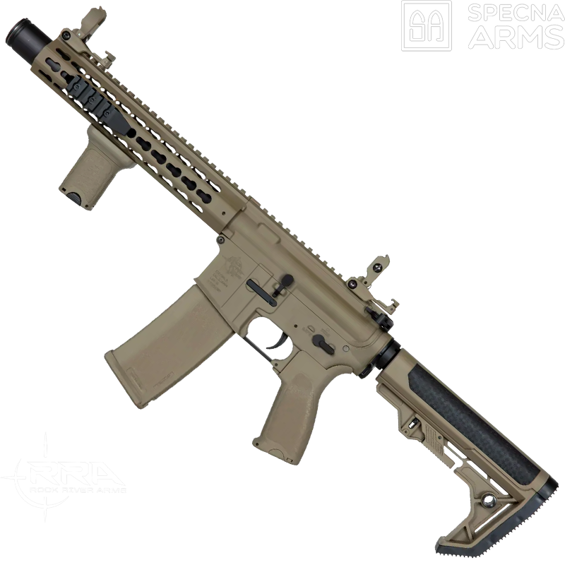 SPECNA ARMS - Réplique SA-E07-L, Light OPS, EDGE™ HAL2™, Rock River Arms™, Tan