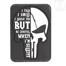 JTG - Patch 3D PVC Silent Punisher, Muticolor