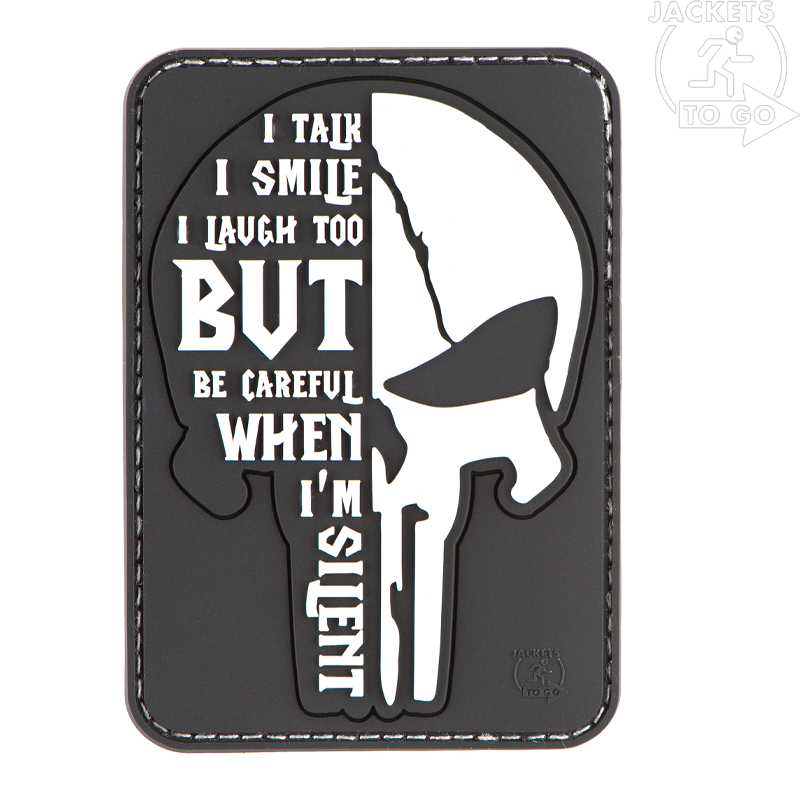 JTG - Patch 3D PVC Silent Punisher, Muticolor