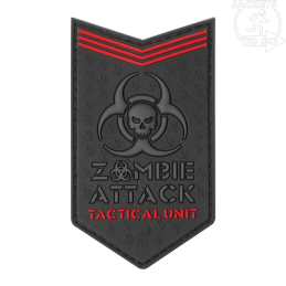 JTG - Patch 3D PVC Zombie Attack, Version Blackops