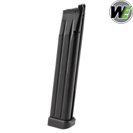 WE - Chargeur EXTENDED Green Gas, 50 billes pour HI-CAPA 5.1