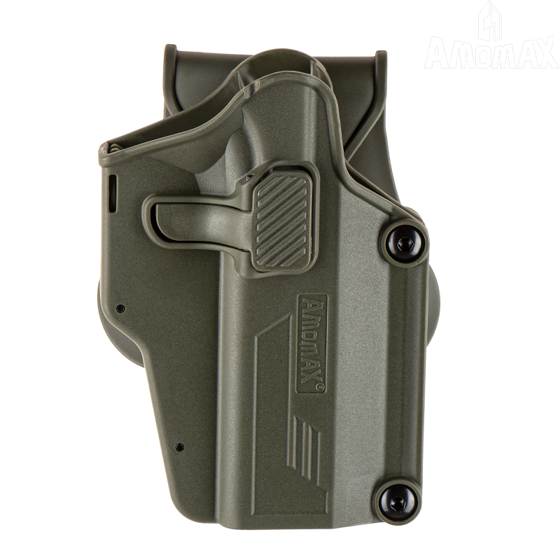 AMOMAX - Holster rigide Multi-Modèles Per-Fit™ pour GBB, Olive Drab