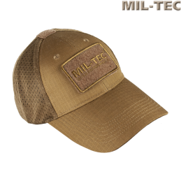 MIL-TEC - Casquette Baseball Filet, Dark Coyote