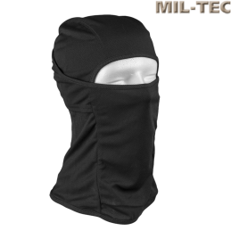 MIL-TEC - Cagoule Tactique Balaclava 1 Trou, Noir, 12110102