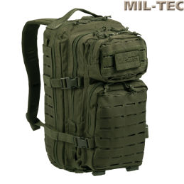 MIL-TEC - Sac de Transport ASSAULT, Version Small, Laser Cut MOLLE/PALS, Olive Drab