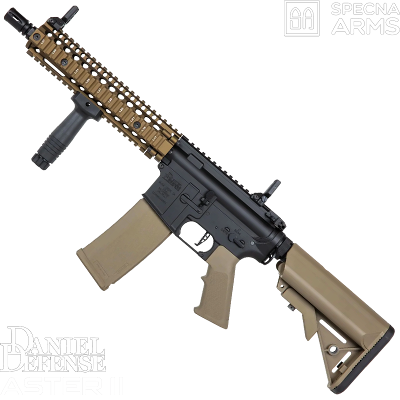 SPECNA ARMS - Réplique MK18 SA-P19 PRIME™, DANIEL DEFENSE, Chaos Bronze