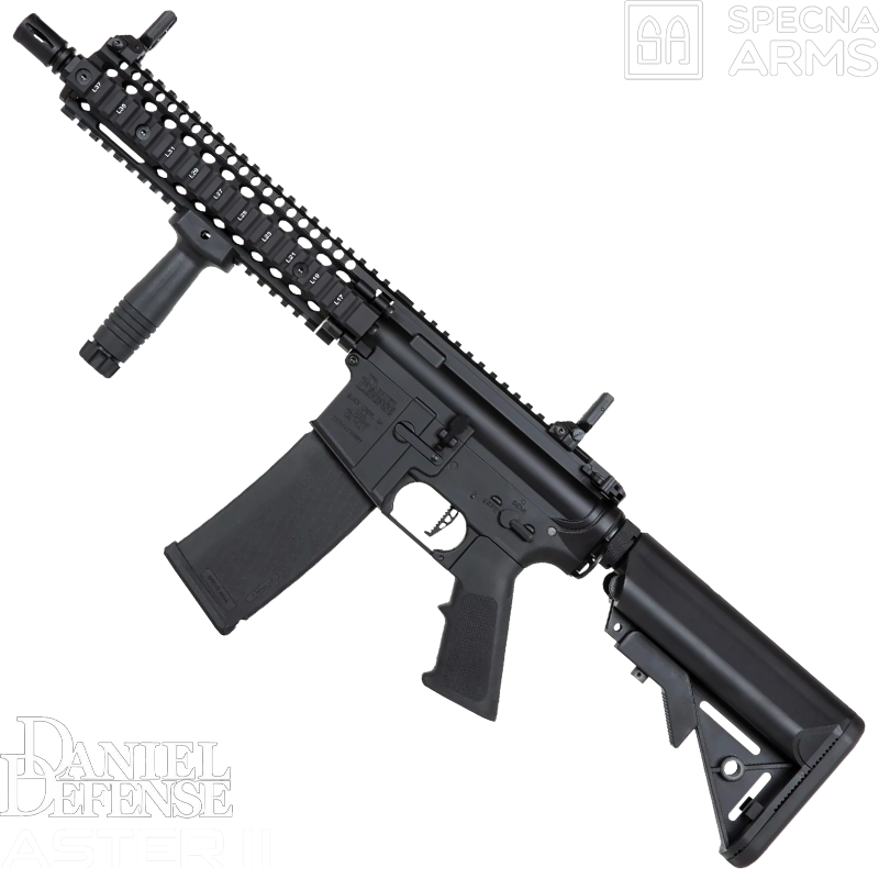 SPECNA ARMS - Réplique MK18 SA-P19 PRIME™, DANIEL DEFENSE, noir