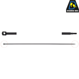 DOUBLE BELL - Tige de nettoyage factice pour AK47, AK74 AEG