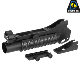 DOUBLE BELL - Réplique lance grenade RIS M203 40mm, court, Pack Complet