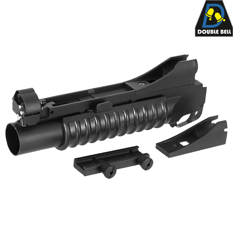 DOUBLE BELL - Réplique lance grenade RIS M203 40mm, court, Pack Complet