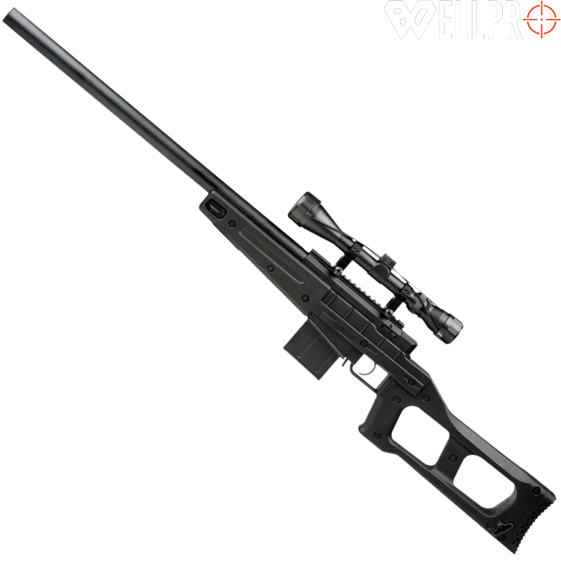 WELLPRO - Réplique Sniper MB4408D, Pack Complet