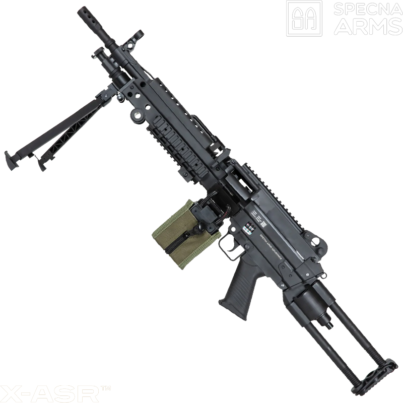 SPECNA ARMS - Réplique LMG SF-249 Para Minimi , M249 Para, FLEX™, X-ASR™